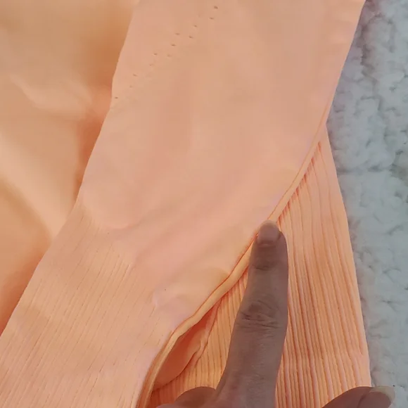 41. *view pics* Free People Good Karma Hi-Neck Layer Top Morning Sun - Picture 5 of 17